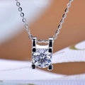 Classic bull's head diamond necklace – IGI-Certified Lab-Grown Diamond (D Color, VS Clarity) – Perfect for Evening Events, Daily Wear, or Anniversaries