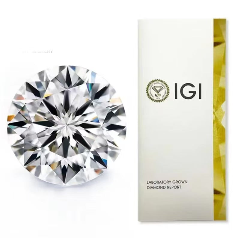 Sunflower Diamond Necklace – IGI-Certified Lab-Grown Diamond (D Color, VS Clarity) – Perfect for Evening Events, Daily Wear, or Anniversaries