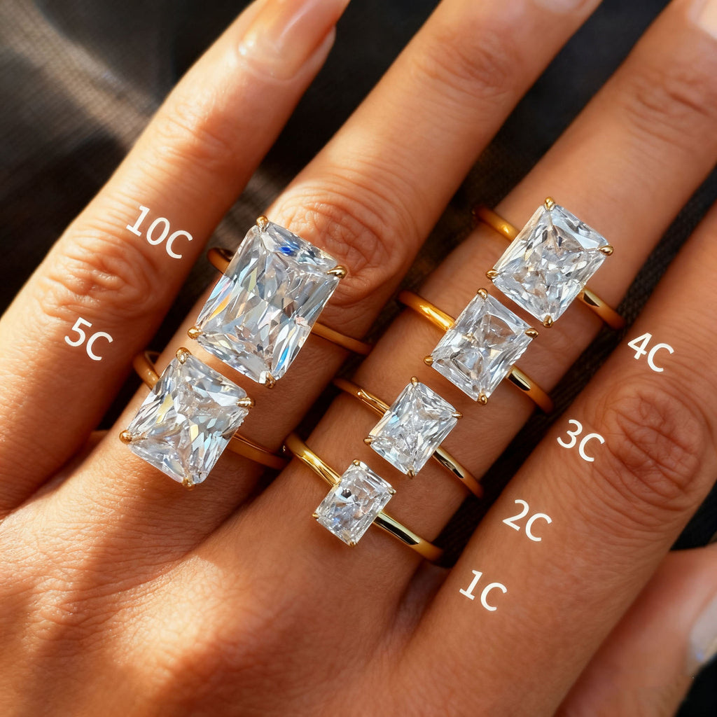 Eternal Harmony IGI Certified Lab-Grown Diamond Women's Ring, Engagement Ring, Wedding Ring, Anniversary Diamond Ring (D Color, VS Clarity)