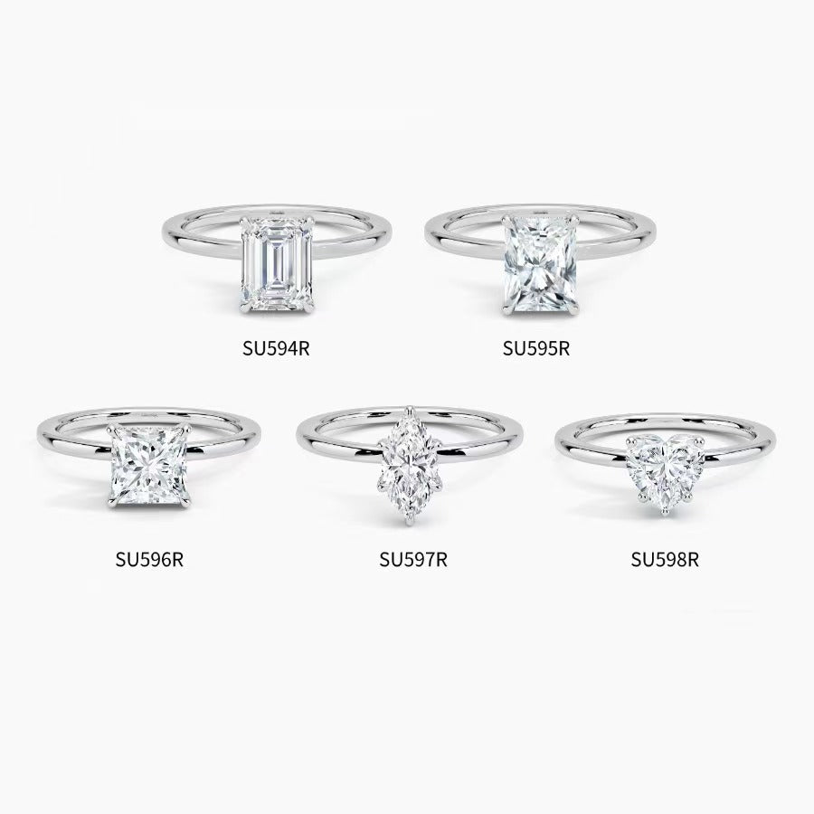 Eternal Harmony IGI Certified Lab-Grown Diamond Women's Ring, Engagement Ring, Wedding Ring, Anniversary Diamond Ring (D Color, VS Clarity)